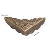 40pcs Bronze Box Corner Protectors Right Angle Edge Guard Protector  Wooden Chest