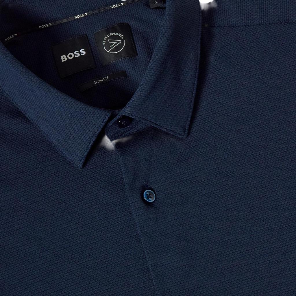 BOSS Mens Oxford Point Collar Long-Sleeved Shirt