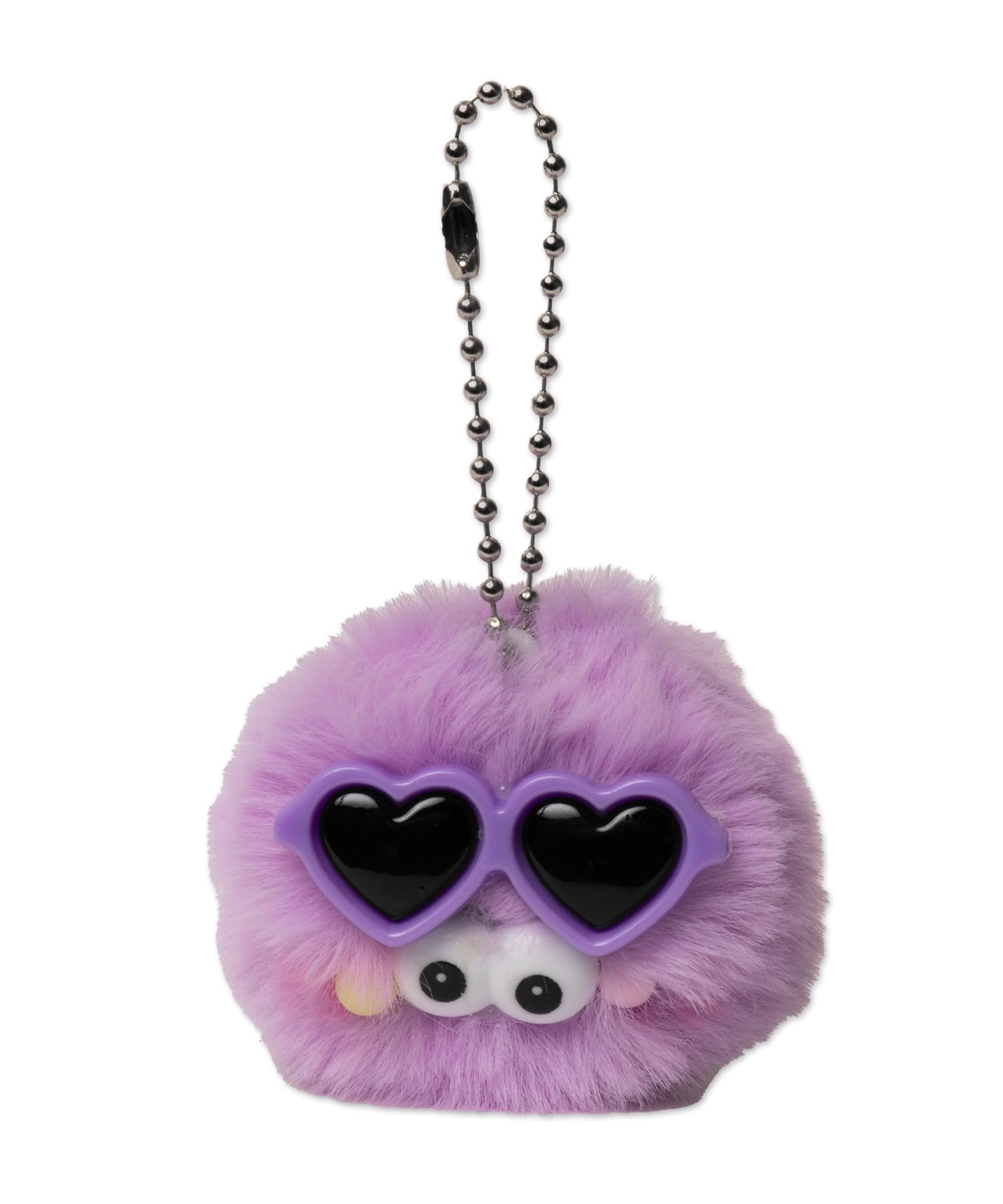 

WEGO Mini Monster Plush School Present for F Type E Purple Keychain, Customizable, Cute, Gift, Women, (Sunglasses),