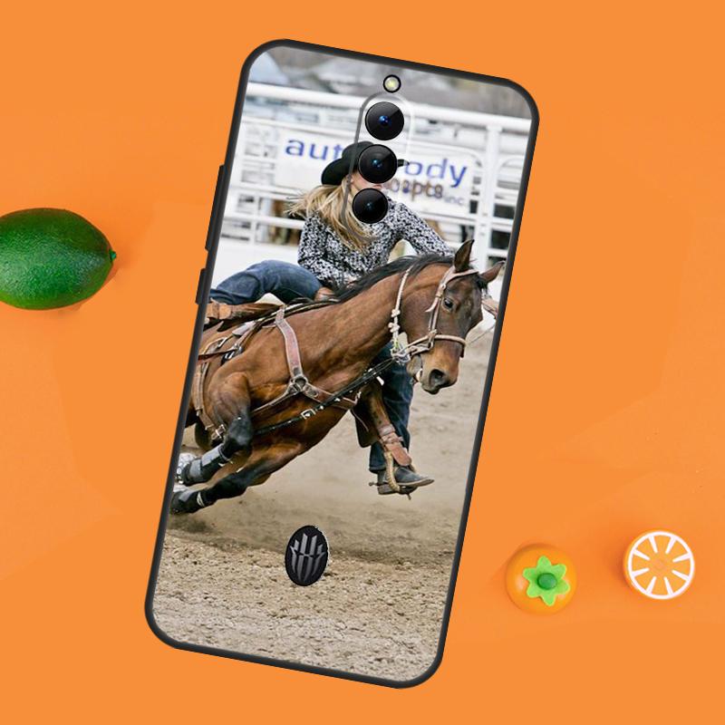 Rider Rodeo Cowgirl Case For ZTE Nubia Red Magic 8S 9S 10S 8 9 10 11 Pro Plus 6 7 6S 7S Pro RedMagic 10 Air Cover