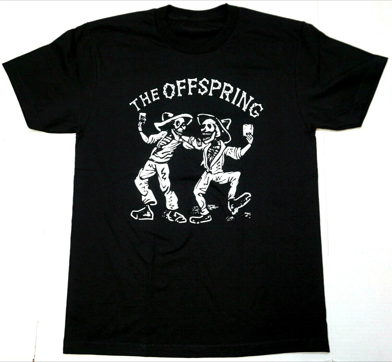 The OFFSPRING Tshirt Punk Rock Band  Tees Tops Street  Unisex Cotton Short Sleeve Short Street  Unisex Cotton Short Sleeve S
