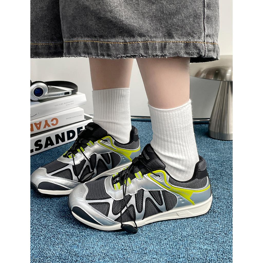 Mesh breathable and light Forrest Gump shoes women's 2025 autumn new fashion versatile sports casual small German training shoes