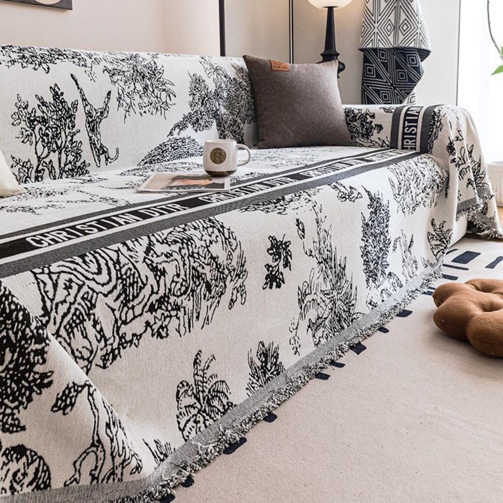 

Chenier sofa towel cover universal four seasons 2024 new sofa cushion cover non-slip cover blanket anti-cat scratch 180*130cm