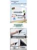 Magnetic Erasable Whiteboard Sticker: Removable, Self-Standing for Teaching & Graffiti