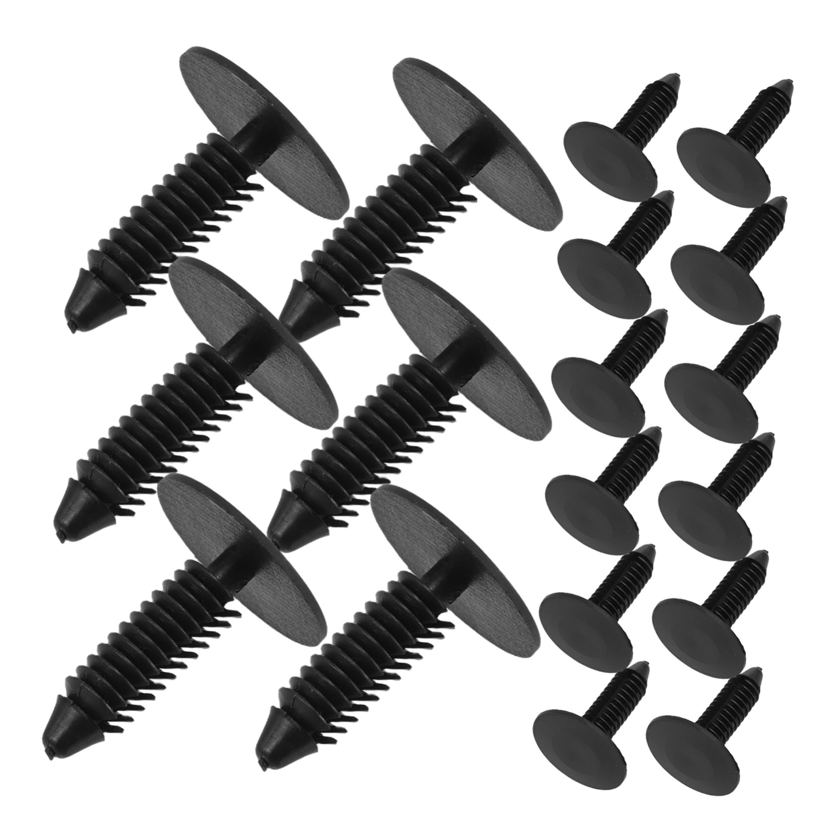 

CLISPEED 20pcs Trump Top Auto Bumper Clip Bumper Clip 2.77X2.15X2.15CM чёрный