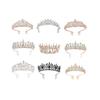 Cheap Prices Mix Design Wedding Rhinestone Crowns Metal Bridal Crown Tiaras