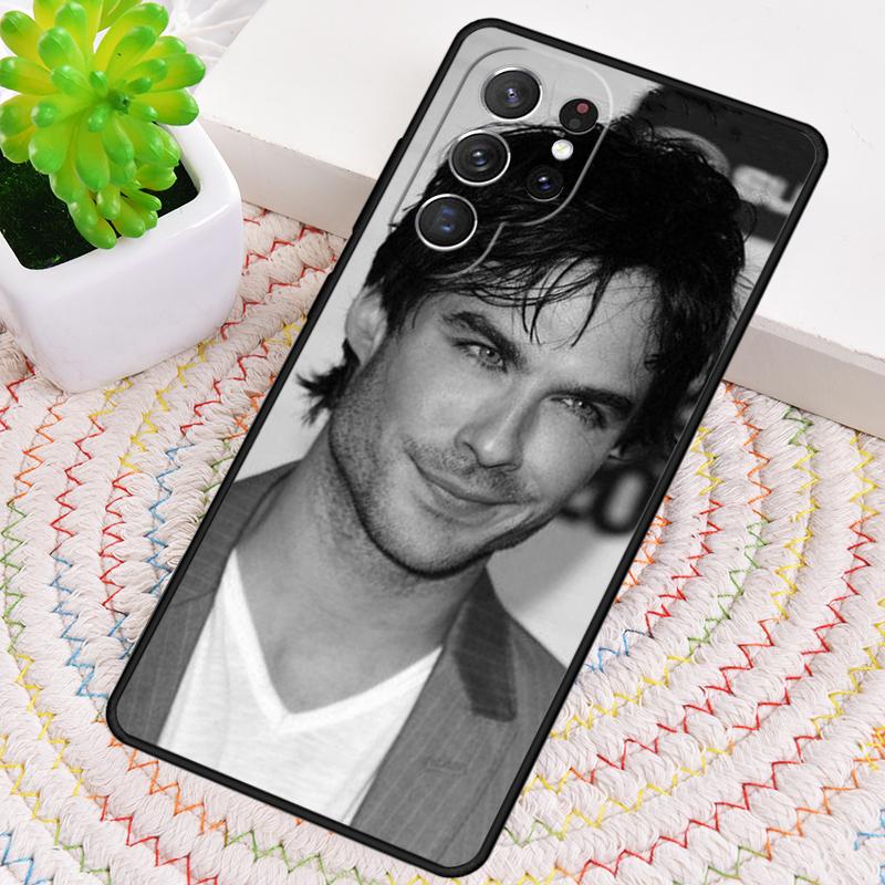 

Ian Somerhalder soft Silicone Phone Case For Samsung Galaxy note 10 pro S26 S25 S24 S23 S22 S21 Plus S25Ultra Capa Cover Galaxy S26