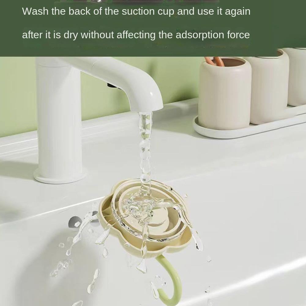Self-adhesive Suction Cup Hanger Removable Punch-free Clothes Hangers for Shower Bathroom