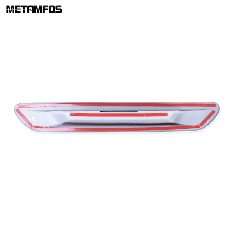 For Kia Carnival KA4 2024 Carbon Fiber Rear Trunk Tailgate Door Handle Bowl Cover Trim Exterior Accessories