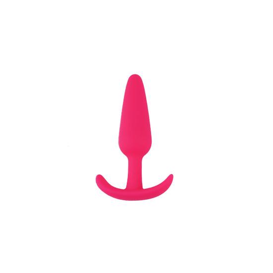 Sex Toys Silicone Hygienic Anal Plug Skin-friendly Smooth Surface Boat Hook Shape Butt Plug for Couples