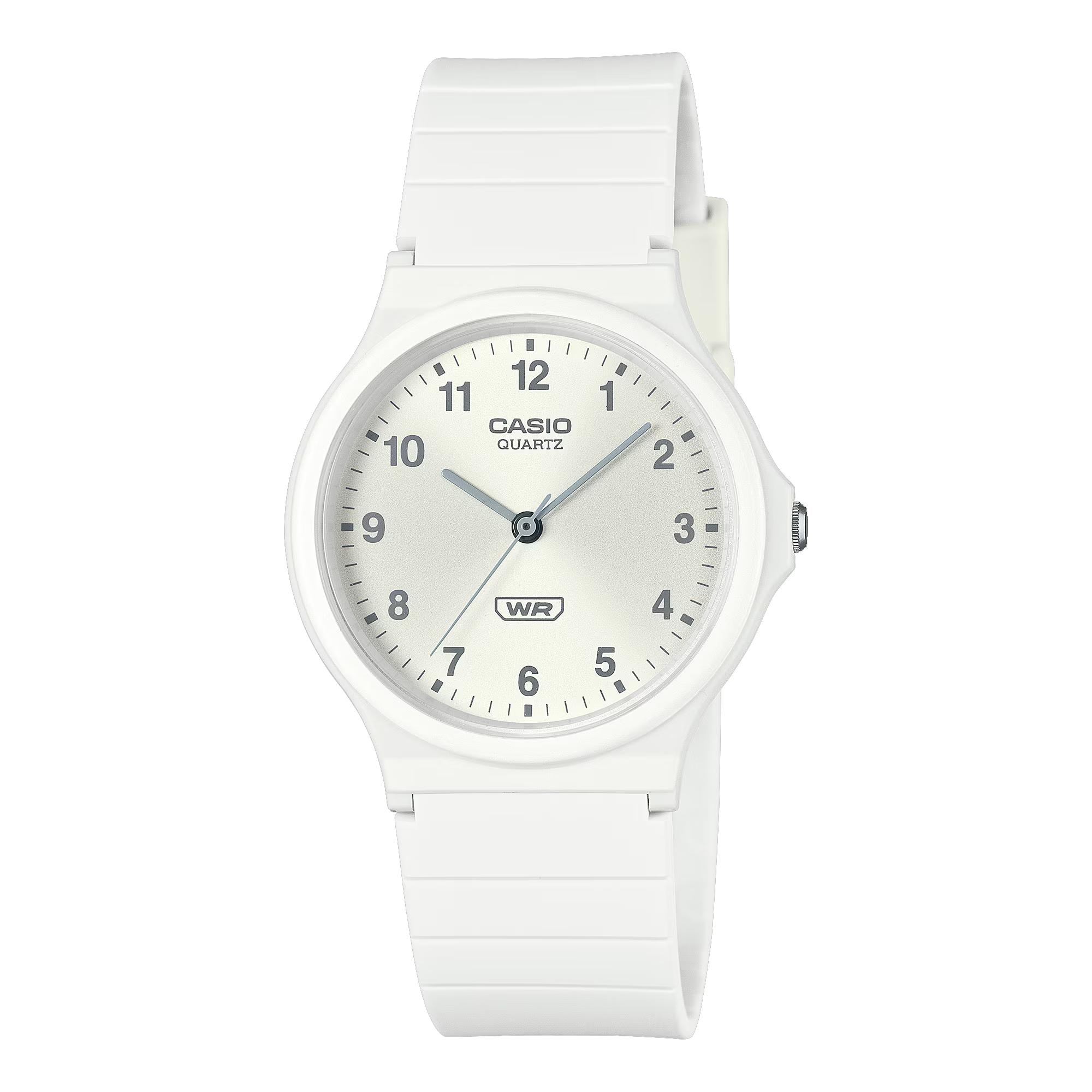 Casio Men s Resin Water Resistant Analog Quartz Watch MQ-24B-7B