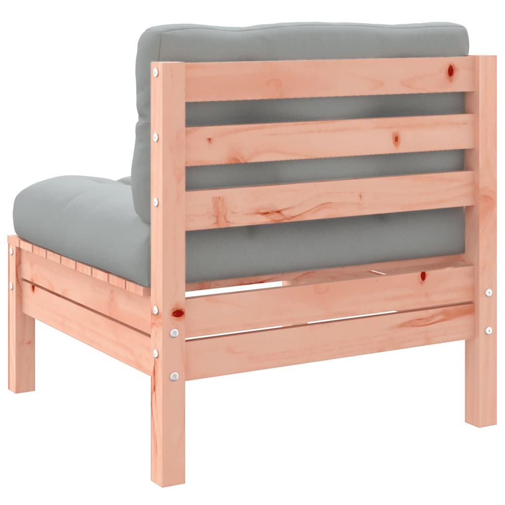 8 Piece Garden Sofa Set with Cushions Solid Douglas Fir Wood