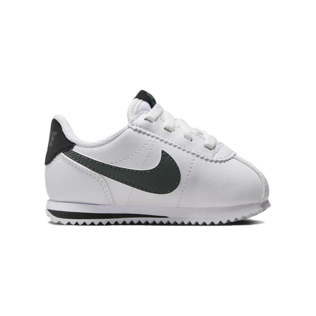 Nike Cortez EasyOn TD White Vintage Green Baby Sneakers Black DM0952-106