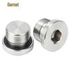 Jianaite 304 Stainless Steel Hexagon Socket Seal Plug with Flange
