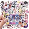 Puella Magi Madoka Magica Color Stickers, 50 Sheets (not Repeated), Waterproof and Sunscreen.