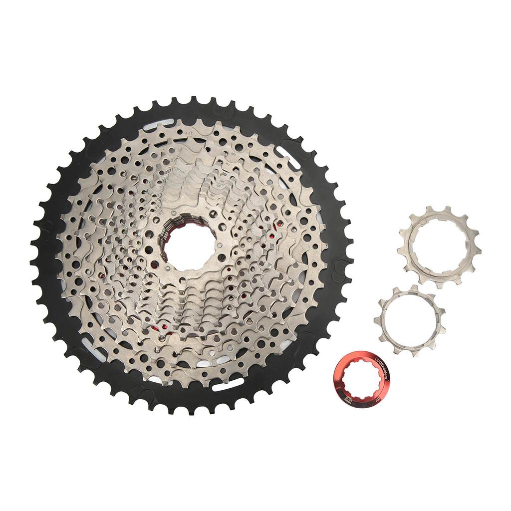 BOLANY Mountain Bike Flywheel 13 Speed 50T Variable Speed Cassette Freewheel for Mountain Road Bike