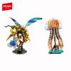 SEMBO BLOCK Série Mecha Blocos de Construção MOC Modelo Abelha Brilhante Medusa Tijolos de Construção Ornamento Brinquedo para Meninos Presentes de Halloween para Crianças