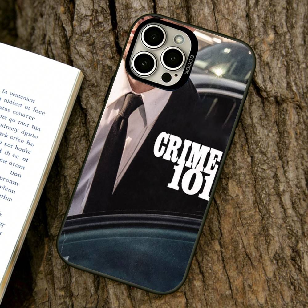 The movie Crime 101 Phone Case For iPhone 17,16,15,14,13,12,11 Plus,Pro Max,XS,Colorful Silver Phone case Funda Cover iPhone16