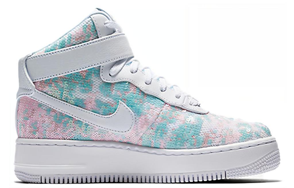 Nike Air Force 1 Upstep High Glass Slipper Donna 898422-100
