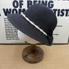 French Retro Pearl Bow Straw Bucket Hat Women's Summer Big Brim Sunscreen Hat Sunshade Straw Hat Temperament Sun Hat