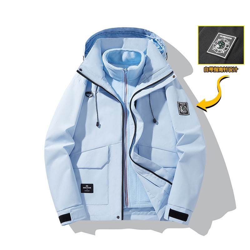 

8870 Looking Up 3-го поколения Compass Series Urban 3-в-1 подкладка съемная куртка для пары из трех предметов XS