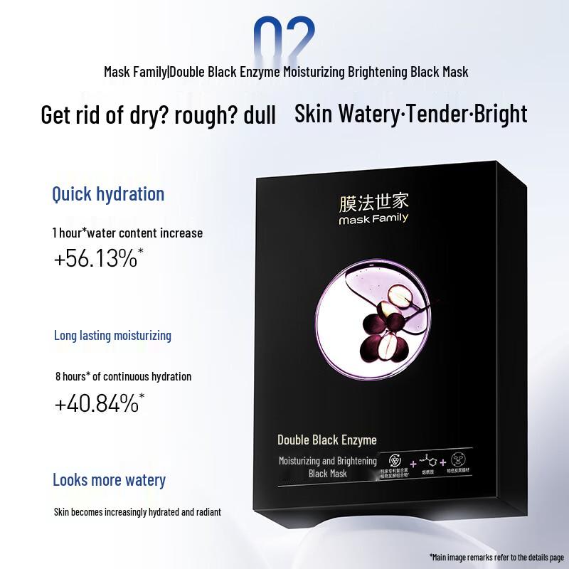 Mask Family 377 Niacinamide Brightening & Hydrating Facial Mask