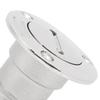 Stainless Steel Deck Funnel Water Oil Inlet Fill Filler Port Boat Gas Fuel   Cover Part