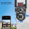 360° Dual-Lens Wireless Waterproof Outdoor Camera with Three-Screen Linkage