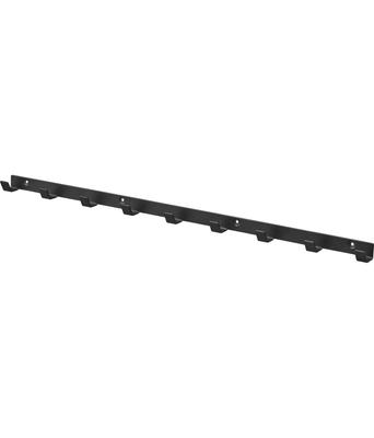 Yamazaki Smart Wall W60 X D3 X X D X for Plasterboard Includes Drywall Tweezers and Wood Product Number 1571 Hook, W60, Black, H2.2cm (W H), Walls,