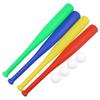 45cm Plastic Anti-slip Baseball Bat with 5.5cm Baseball Outdoor Interactive Ball Games Creative Baseball Training Party Gifts