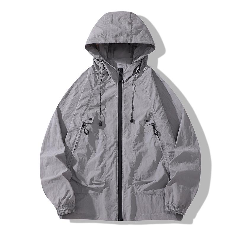 UPF 50+ Kapuzen-Sonnenschutzjacke für Paare - Atmungsaktive Sommer-Outdoor-Angelbekleidung