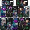 IPhone 16 15 Xiaomi Redmi Note 13 12 11 Pro Max X 9 14 Plus XR Samsung Galaxy A15 S24 S23 Huawei OPPO Kapak Arcanes Anime Oyunu Jinx Vi Telefon Kılıfı