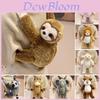 Animal Plush Backpack With Short Pile Polyester For Kids And Teens