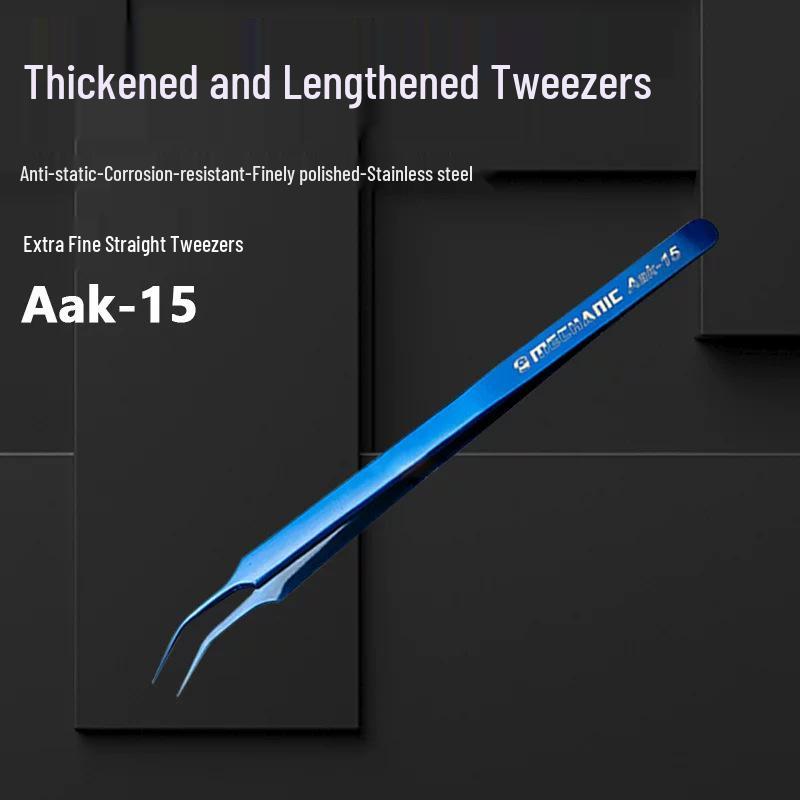 

Пинцет для отвода тепла из нержавеющей стали для ремонта мобильных телефонов - удлиненный заостренный локоть