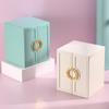 Leather Jewelry Box With Multi Layer Storage For Wedding Gifts And Travel