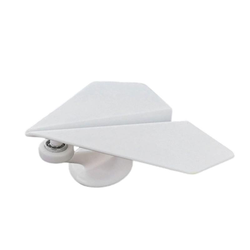 Solar Powered Rotating Airplanes Car Accessory Dashboard Decoration ABS Craft with Secure Silicone Mount for Long Travel
