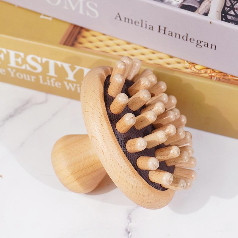 

Антицеллюлитная щетка для тела, успокаивающее деревянное эфирное масло, спа, воздушная подушка, массажная расческа для волос, массажная щетка для кожи головы, массажер для тела