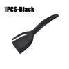 2 in 1 Nylon Grip Flip Tongs Egg Spatula Tongs Steak Spatula Tongs Clamp Pancake Fried Turners Kitchen Accessories