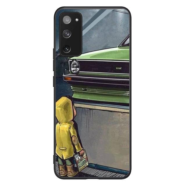 Boy See Sports Car Jdm Drift Handyhülle für Samsung Galaxy S8 S9 S9plus S10e S10 5g S20plus S21plus S21ultra Note10