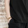 20MM Cuban Chain Thick Bracelet for Men Punk Stainless Steel Black/Gold Color Heavy Bracelet Personalized Party Gift Jewelry