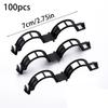 Plant Support Clips Plastic Vine Ties for Home Tomato Cucumber Gardening Use