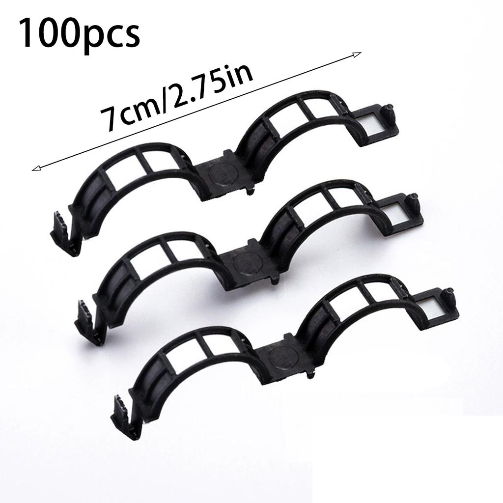 Plant Support Clips Plastic Vine Ties for Home Tomato Cucumber Gardening Use