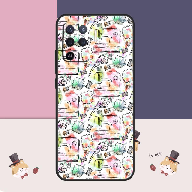 

Sewing Machine Case For Oppo A60 A40 A80 A5 Pro A15 A16 A17 A57 A77 A94 A74 A54 A76 A96 A18 A38 A58 A78 A98 OPPO A80 5G