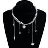 Elegant Multipurpose Pearls Necklace Charm Pendant with Heart Elegant Designs for Special Occasions Stylish Outfits