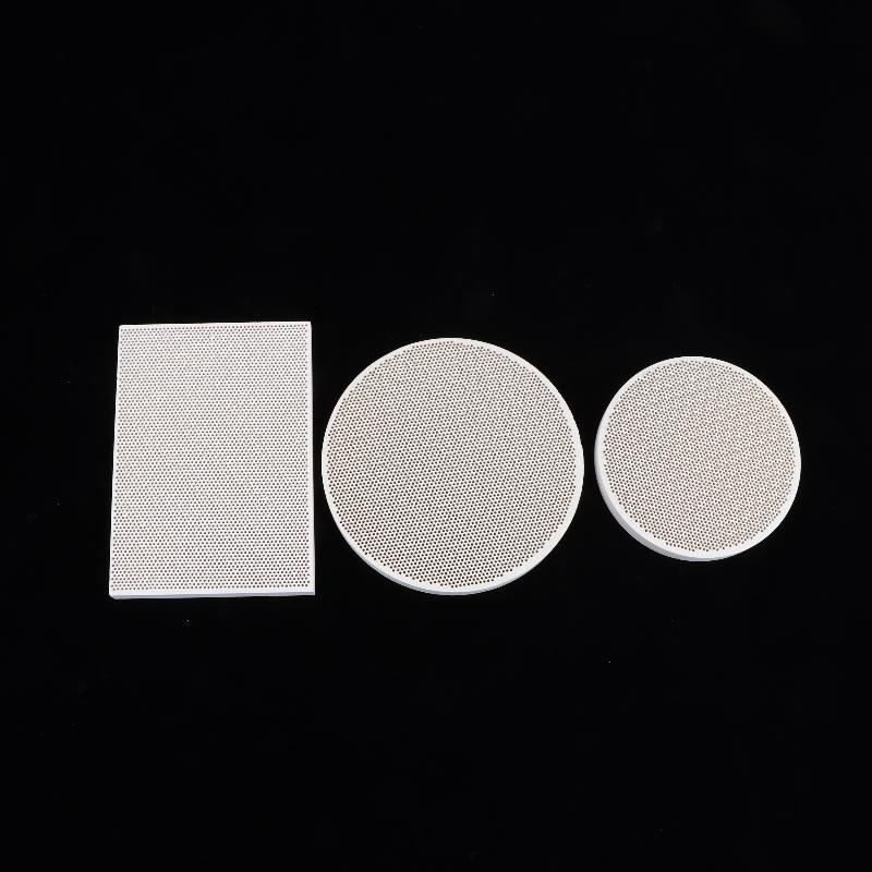 Round/rectangle Honeycomb Ceramic Plate For Infrared Burners Ensures Even Heat Distribution For Home & Outdoor Use