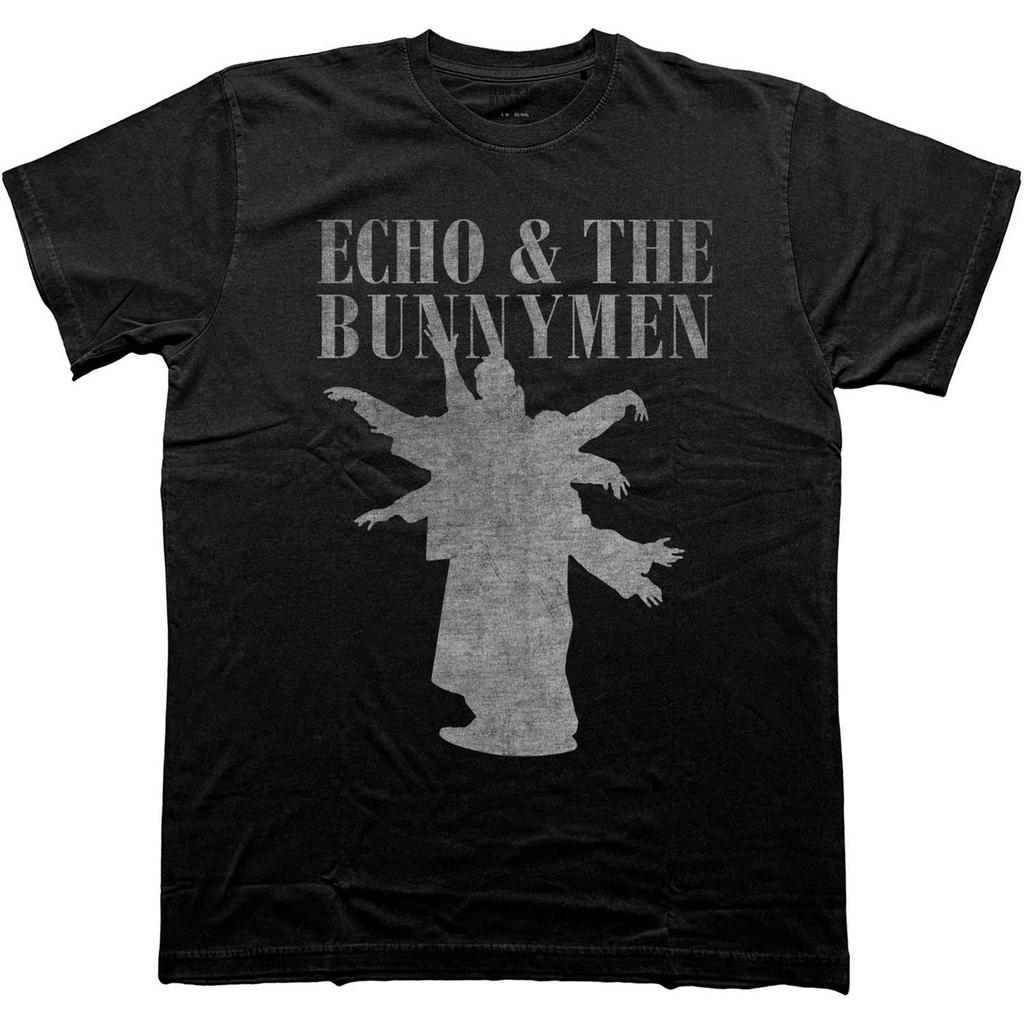 Echo & The Bunnymen Unisex Adult Silhouette T-Shirt