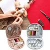 Pocket Sewing Kit with Storage Box for Home Travel Emergencies Travel Sew Set