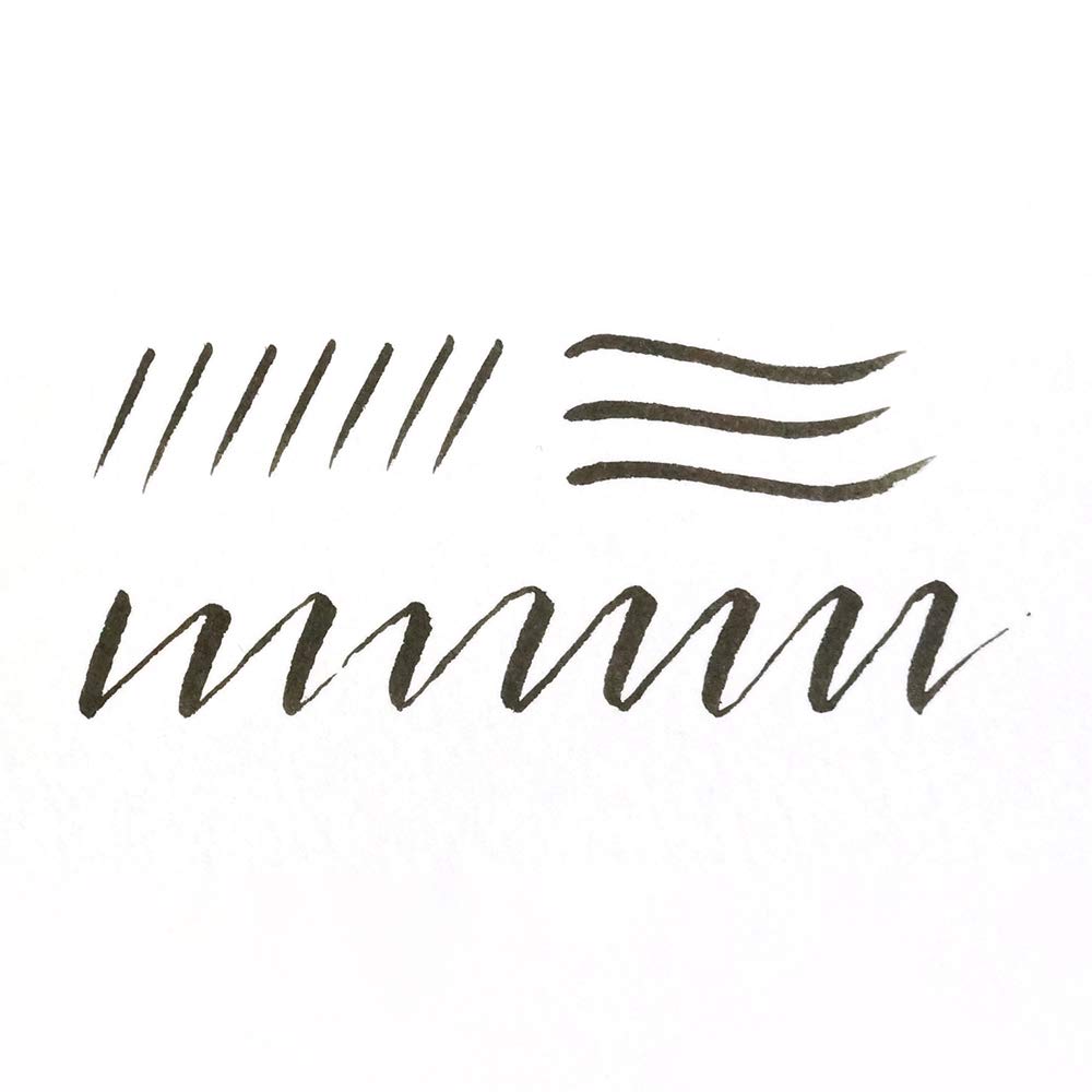 Kuretake Pix cu pensulă, vârf tip pensulă, LS1-10S