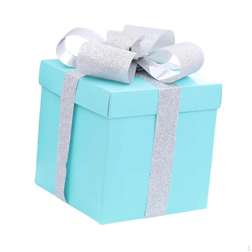 Christmas Gift Boxes Decorations Decorative Squared Organizer Stackable Ornaments