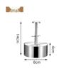 304 Stainless Steel Manual Hamburger Patty Press Mold for Kitchen